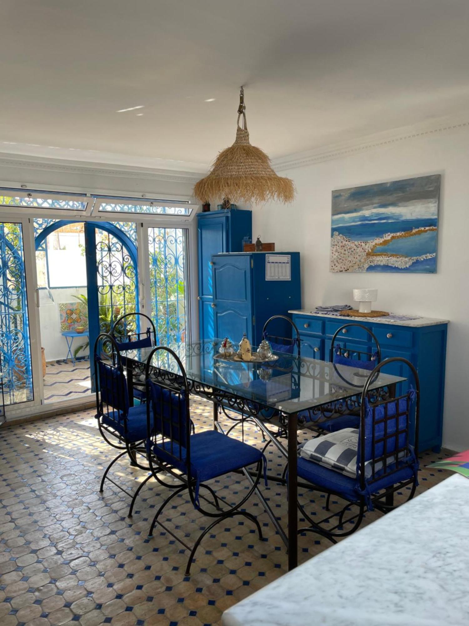 Maison Traditionnelle Dans La Casbah De Tanger Ngoại thất bức ảnh
